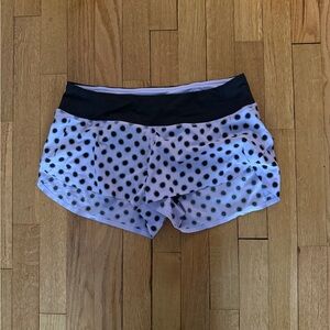 Lululemon Polka Dot Shorts